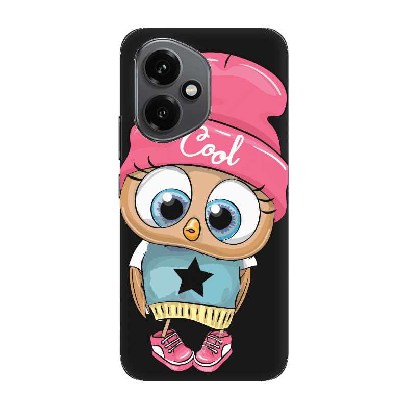 Honor Magic 400 Cool Star Black Colored Silicone TPU Θήκη
