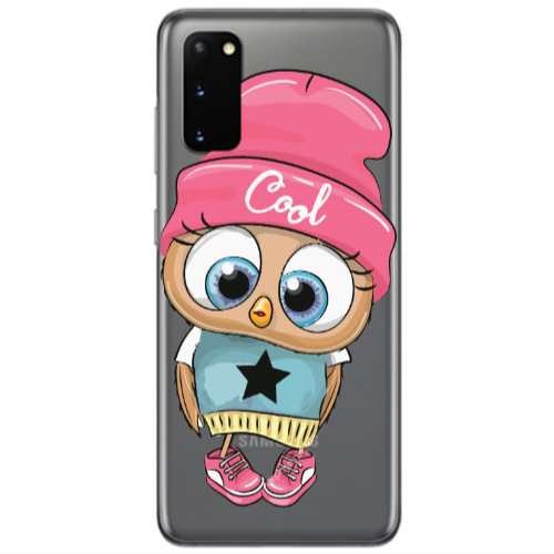 Samsung S20 Cool Star Transparent Silicone TPU Θήκη