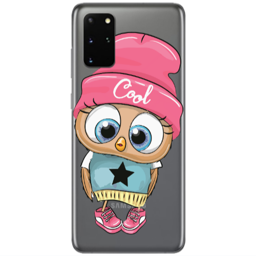 Samsung S20 Plus Cool Star Transparent Silicone TPU Θήκη