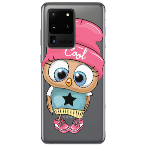 Samsung S20 Ultra Cool Star Transparent Silicone TPU Θήκη