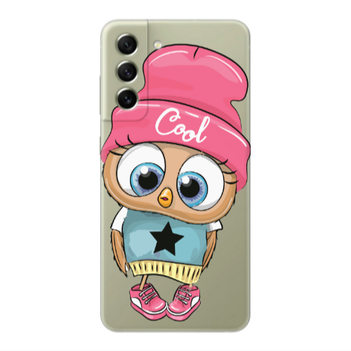 Samsung S22 Plus Cool Star Transparent Silicone TPU Θήκη