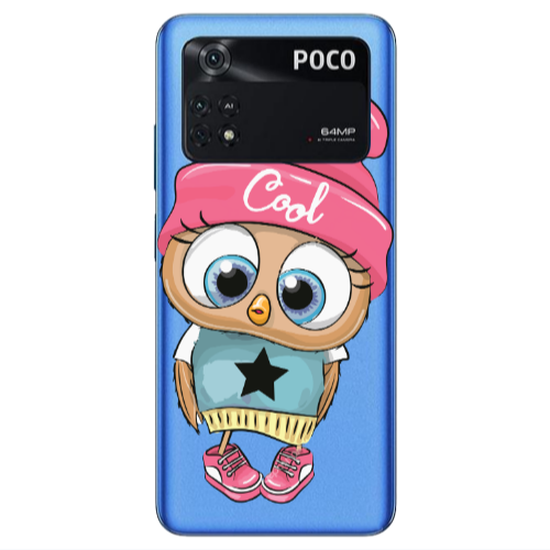 Xiaomi Poco M4 Pro 4G Cool Star Transparent Silicone TPU Θήκη