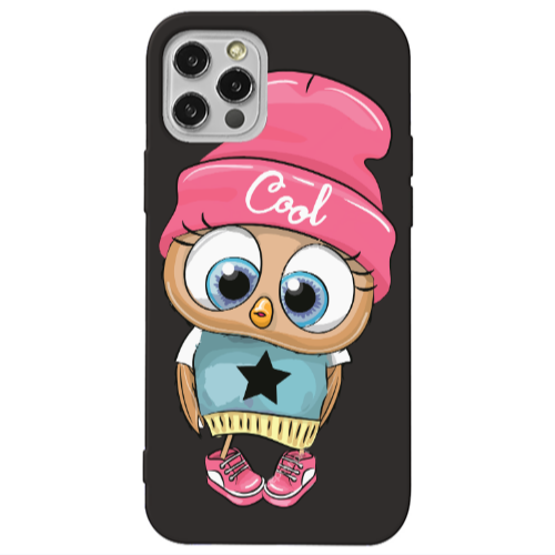 Apple iPhone 13 Pro Cool Star Black Colored Silicone TPU Θήκη