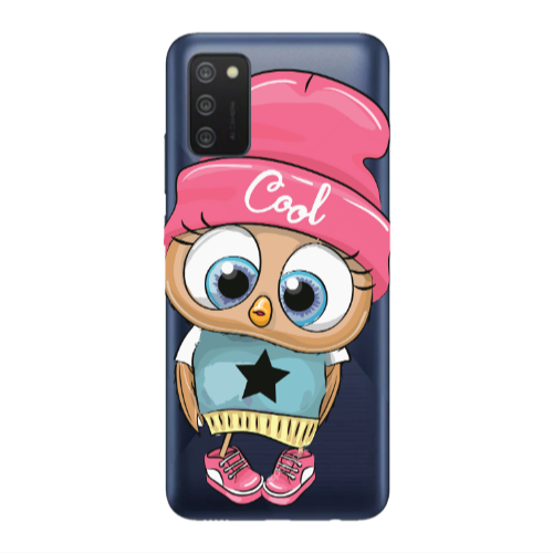 Samsung A03S Cool Star Transparent Silicone TPU Θήκη