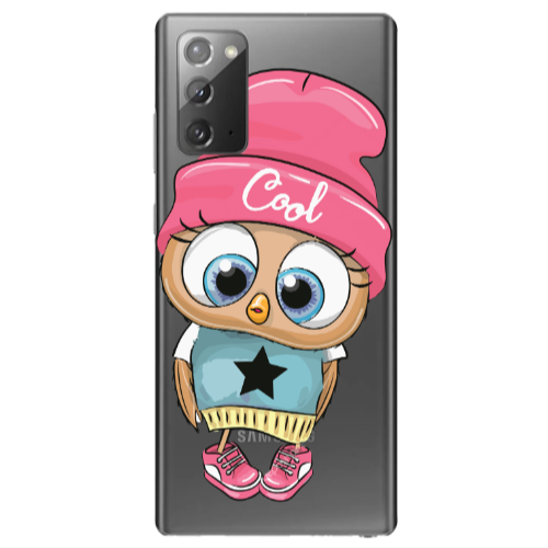 Samsung Note 20 Cool Star Transparent Silicone TPU Θήκη