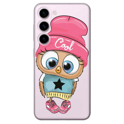 Samsung S23 Plus Cool Star Transparent Silicone TPU Θήκη