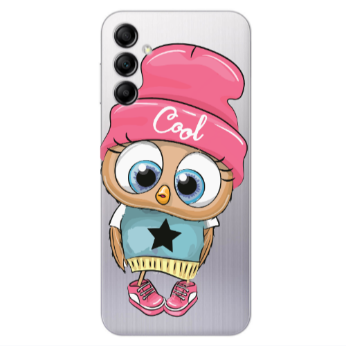 Samsung A24 Cool Star Transparent Silicone TPU Θήκη