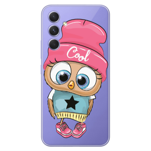 Samsung A54 Cool Star Transparent Silicone TPU Θήκη