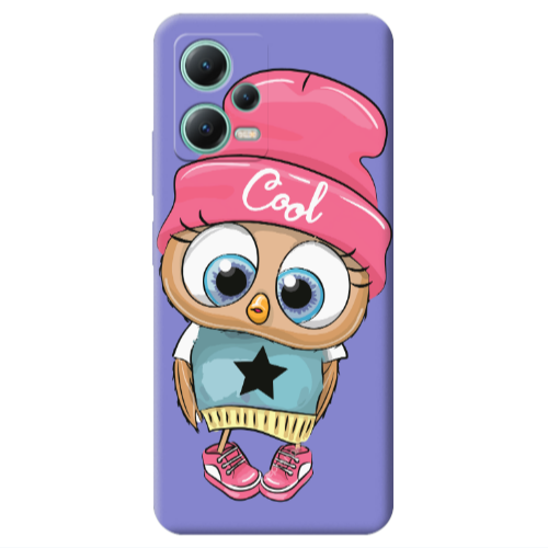 Xiaomi Redmi Note 12 Pro 5G Cool Star Purple Colored Silicone TPU Θήκη