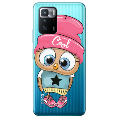 Xiaomi Poco X3 GT Cool Star Transparent Silicone TPU Θήκη