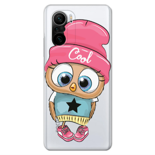 Xiaomi Poco F3 Cool Star Transparent Silicone TPU Θήκη
