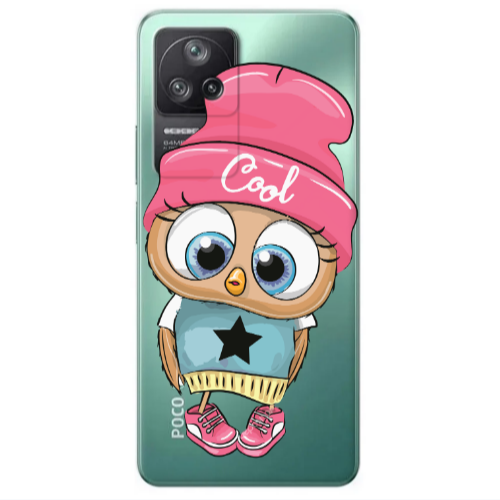 Xiaomi Poco F4 Cool Star Transparent Silicone TPU Θήκη