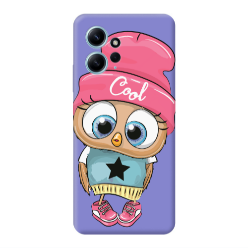 Xiaomi Redmi Note 12 4G Cool Star Purple Colored Silicone TPU Θήκη