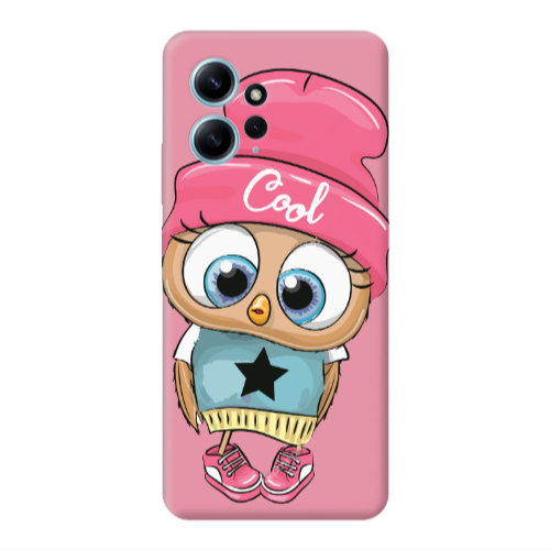 Xiaomi Redmi Note 12 4G Cool Star Pink Colored Silicone TPU Θήκη