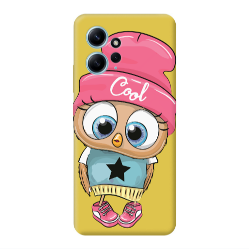 Xiaomi Redmi Note 12 4G Cool Star Yellow Colored Silicone TPU Θήκη