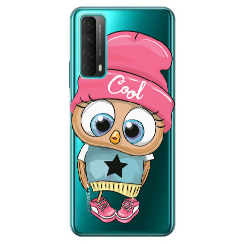 Huawei P Smart 2021 Cool Star Transparent Silicone TPU Θήκη