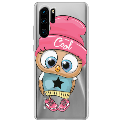 Huawei P30 Pro Cool Star Transparent Silicone TPU Θήκη