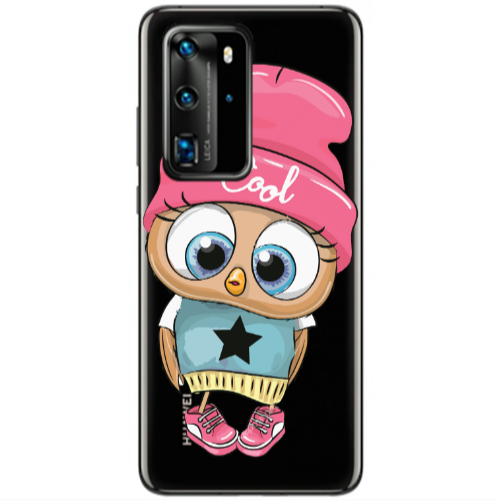 Huawei P40 Pro Cool Star Transparent Silicone TPU Θήκη