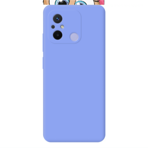 Xiaomi Redmi 12C Cool Star Light Purple Colored Silicone TPU Θήκη