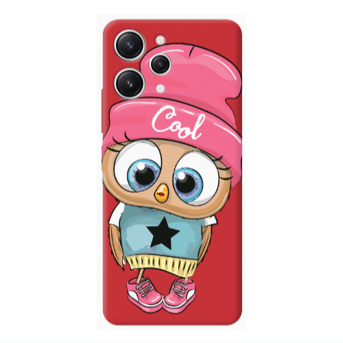 Xiaomi Redmi 12 Cool Star Red Colored Silicone TPU Θήκη