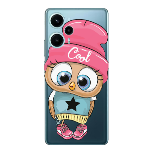 Xiaomi Poco F5 Cool Star Transparent Silicone TPU Θήκη