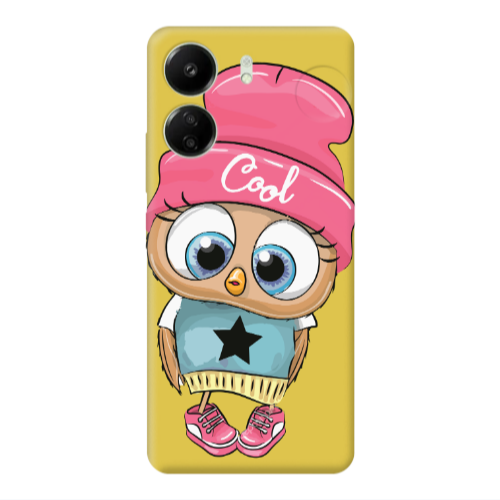 Xiaomi Redmi 13C Cool Star Yellow Colored Silicone TPU Θήκη
