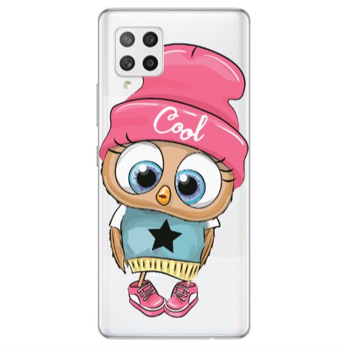 Samsung A42 5G Cool Star Transparent Silicone TPU Θήκη