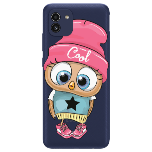 Samsung A03 Cool Star Transparent Silicone TPU Θήκη