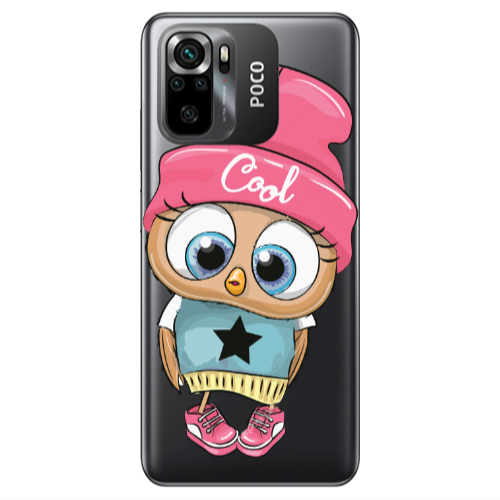 Xiaomi Poco M5 s Cool Star Transparent Silicone TPU Θήκη
