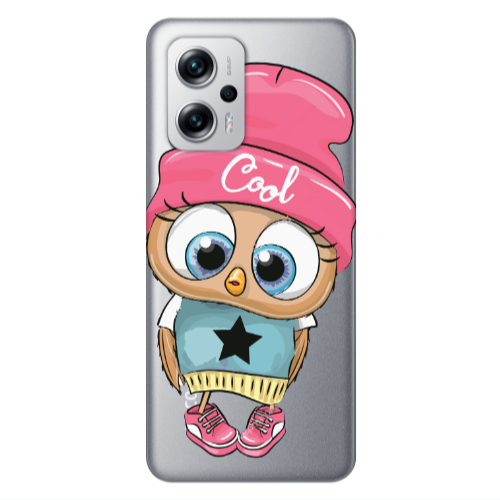 Xiaomi Poco X4 GT Cool Star Transparent Silicone TPU Θήκη