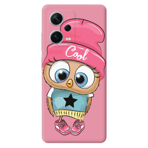 Xiaomi Poco X5 Cool Star Pink Colored Silicone TPU Θήκη