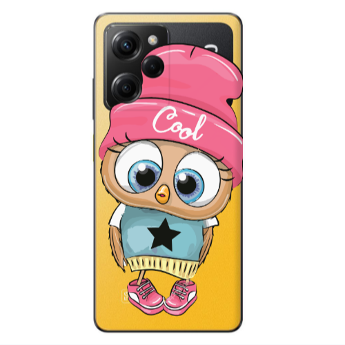 Xiaomi Poco X5 Pro Cool Star Transparent Silicone TPU Θήκη