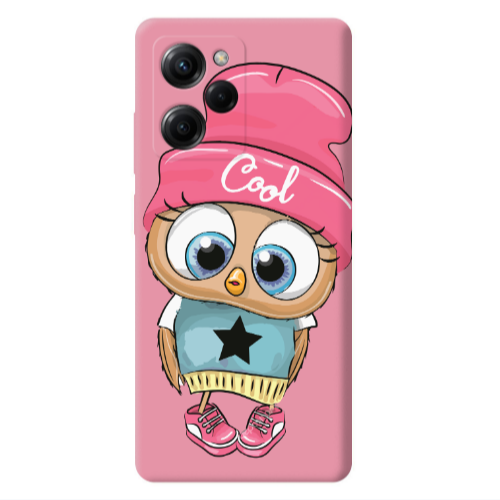 Xiaomi Poco X5 Pro Cool Star Pink Colored Silicone TPU Θήκη
