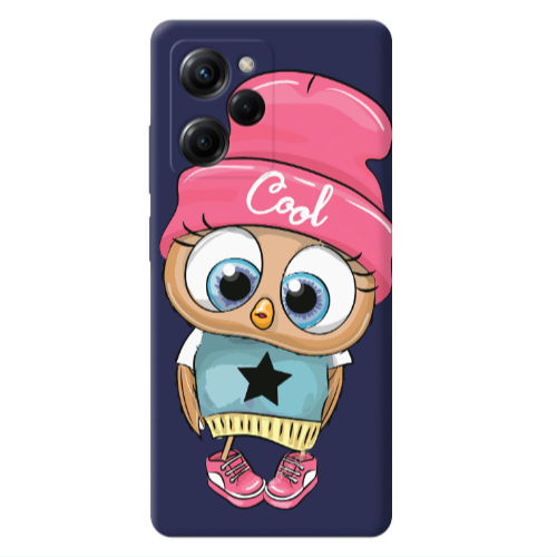 Xiaomi Poco X5 Pro Cool Star Dark blue Colored Silicone TPU Θήκη
