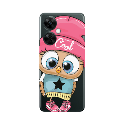Oneplus Nord CE 3 Lite 5G Cool Star Transparent Silicone TPU Θήκη