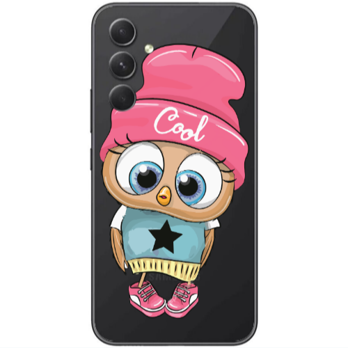 Samsung Galaxy A25 Cool Star Transparent Silicone TPU Θήκη