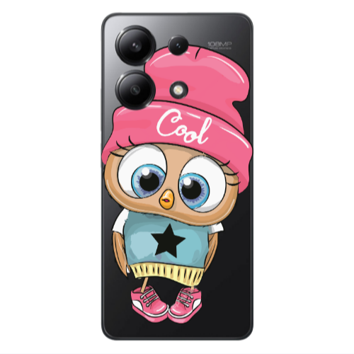 Xiaomi Redmi Note 13 4G Cool Star Transparent Silicone TPU Θήκη