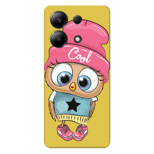 Xiaomi Redmi Note 13 4G Cool Star Yellow Colored Silicone TPU Θήκη