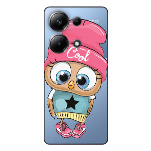 Xiaomi Poco M6 Pro 4G Cool Star Transparent Silicone TPU Θήκη