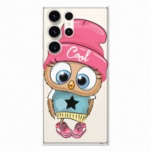 Samsung S24 Ultra Cool Star Transparent Silicone TPU Θήκη