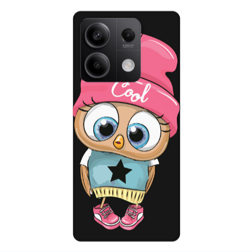 Xiaomi Redmi Note 13Pro 5G Cool Star Black Colored Silicone TPU Θήκη