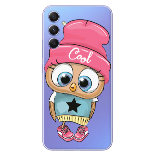 Samsung A16 Cool Star Transparent Silicone TPU Θήκη