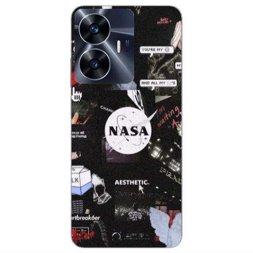 Realme Note 50 Heartbreak Transparent Silicone TPU Θήκη