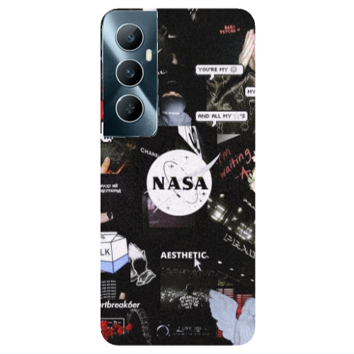Realme C65 Heartbreak Transparent Silicone TPU Θήκη