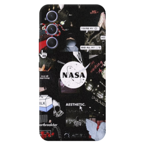Samsung A36 Heartbreak Transparent Silicone TPU Θήκη