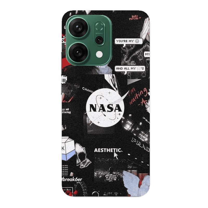 Oppo RENO 14 Heartbreak Transparent Silicone TPU Θήκη