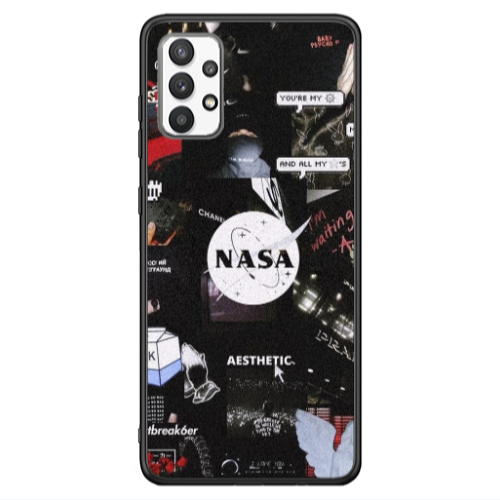 Samsung A13 4G Heartbreak Black Glossy Θήκη