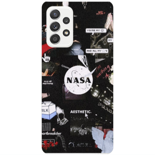 Samsung A53 Heartbreak Transparent Silicone TPU Θήκη