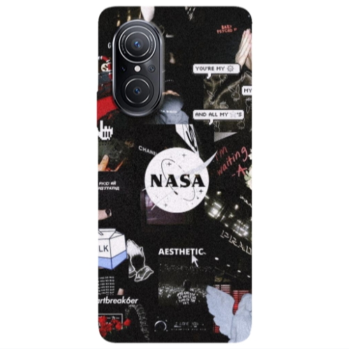 Huawei Nova 9 SE Heartbreak Transparent Silicone TPU Θήκη