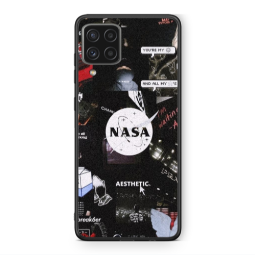 Samsung A22 4G Heartbreak Black Glossy Θήκη